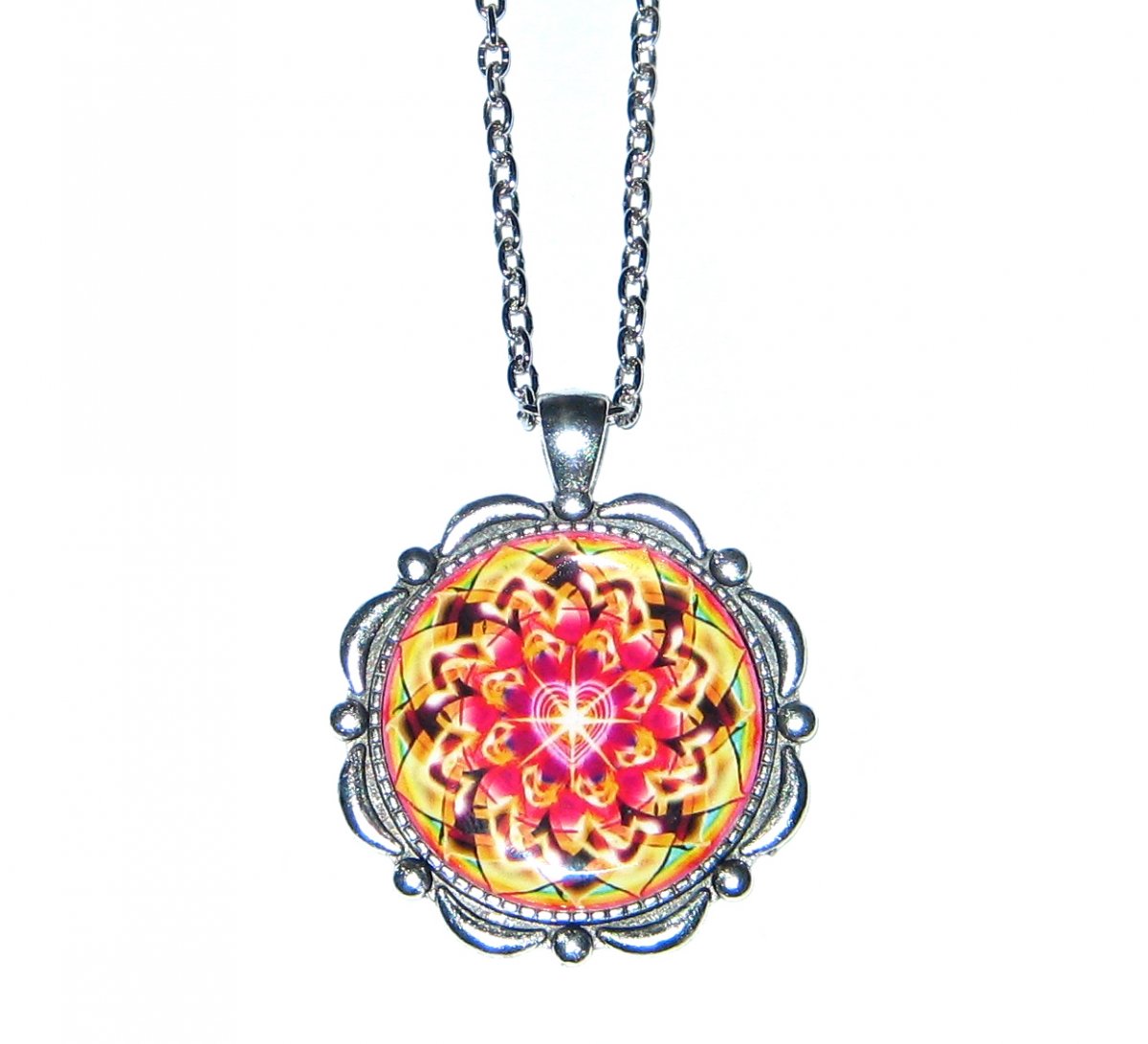 Přívěsek...Mandala - Pečuj o své Srdce, o své Já.