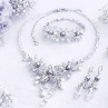 Elegantní plesový šperkový set  mořská modrá