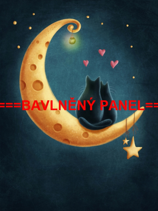 BAVLNĚNÝ  PANEL  15x20cm BSK-30