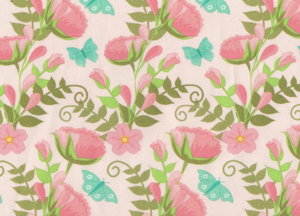 BAVLNĚNÁ LÁTKA - blok 30 X 30 cm BL23