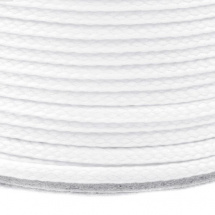 Oděvní šňůra PES 2 mm (5m) - bílá