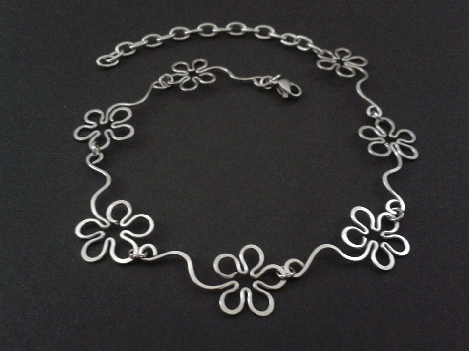 Krásný nákotník - Květy - chirurgická ocel