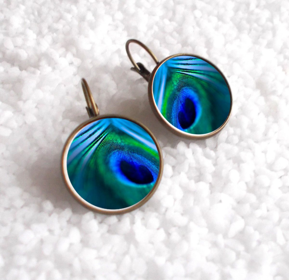 Náušnice z pryskyřice