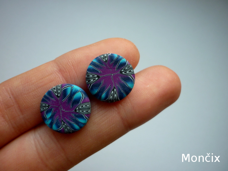 Náušnice motýlí křídla