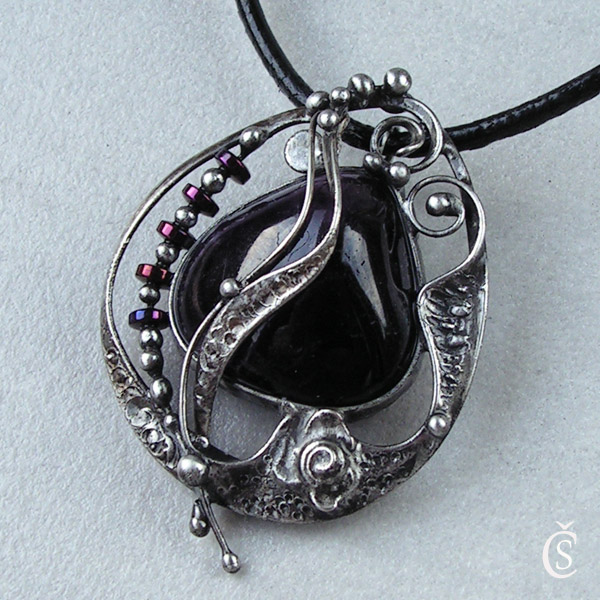 Sofia - Ametyst, Hematit