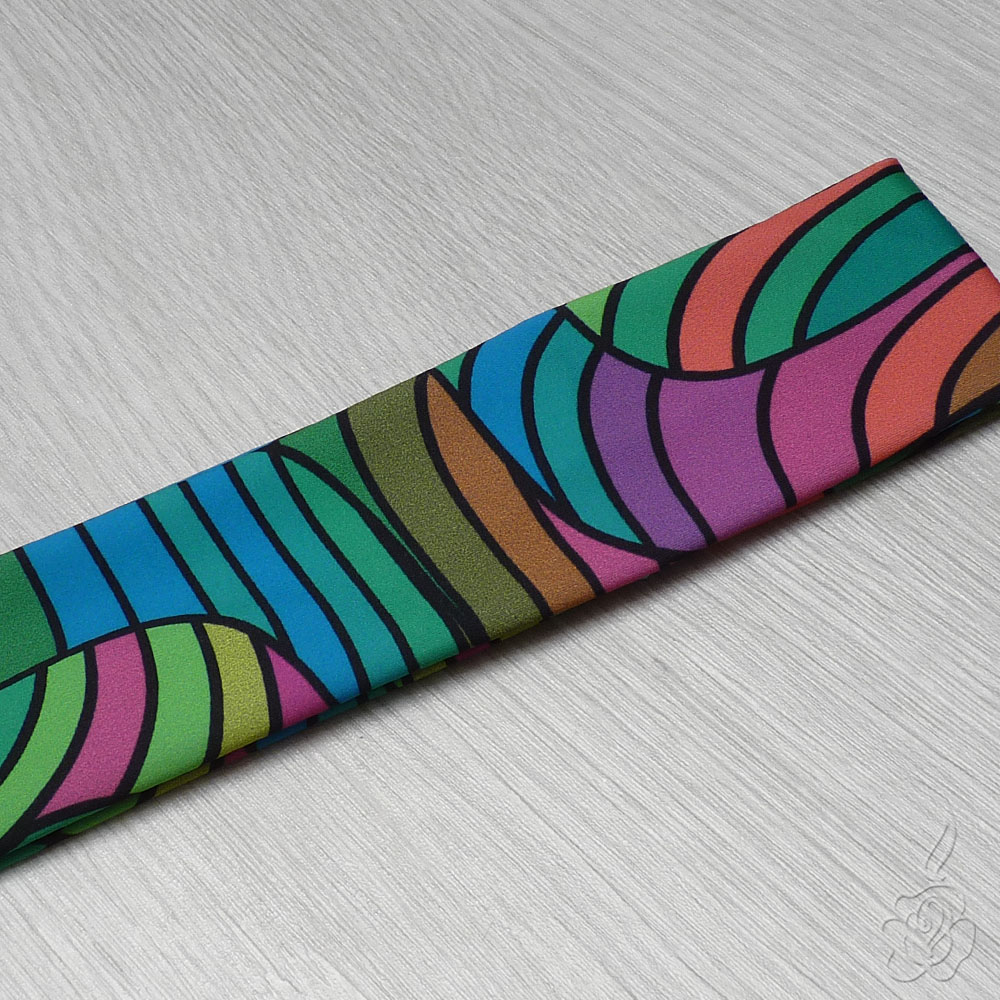 Barevná elastická čelenka 