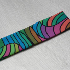 Barevná elastická čelenka