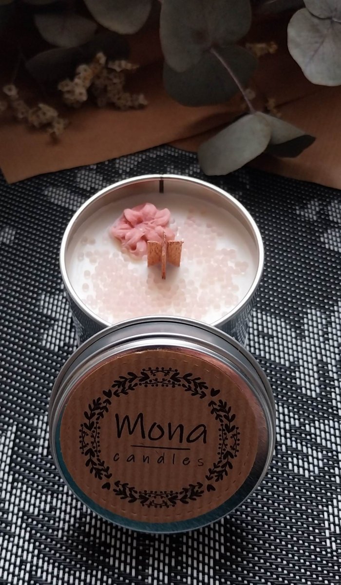 Hliníková Mona candles hnědá