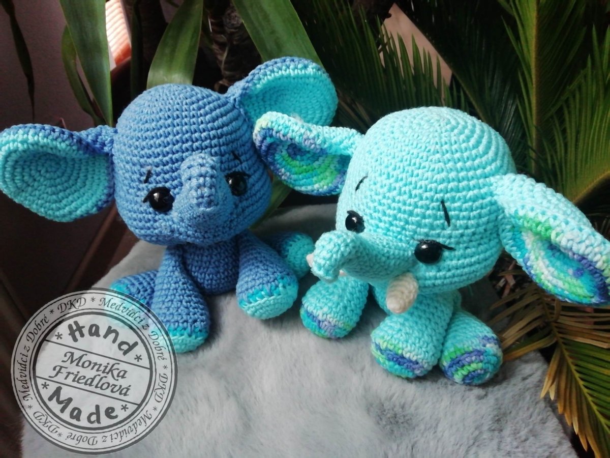 Malé slůňátka z Dobré - návod v PDF