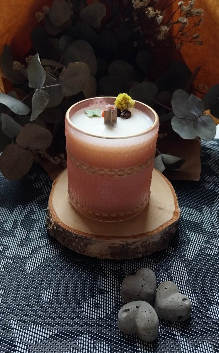 Cafe latte růžová