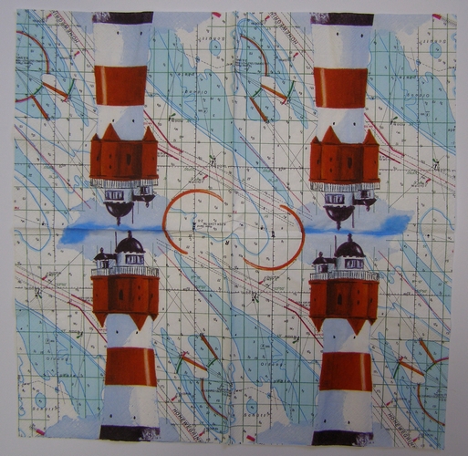 Ubrousek pro tvoření - 33 x 33 cm - M32