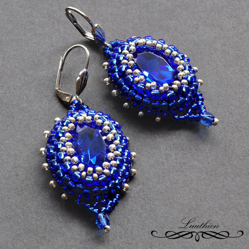 Lady Sapphire - náušnice