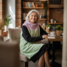 Dámské mikinošaty - UNI - zelené