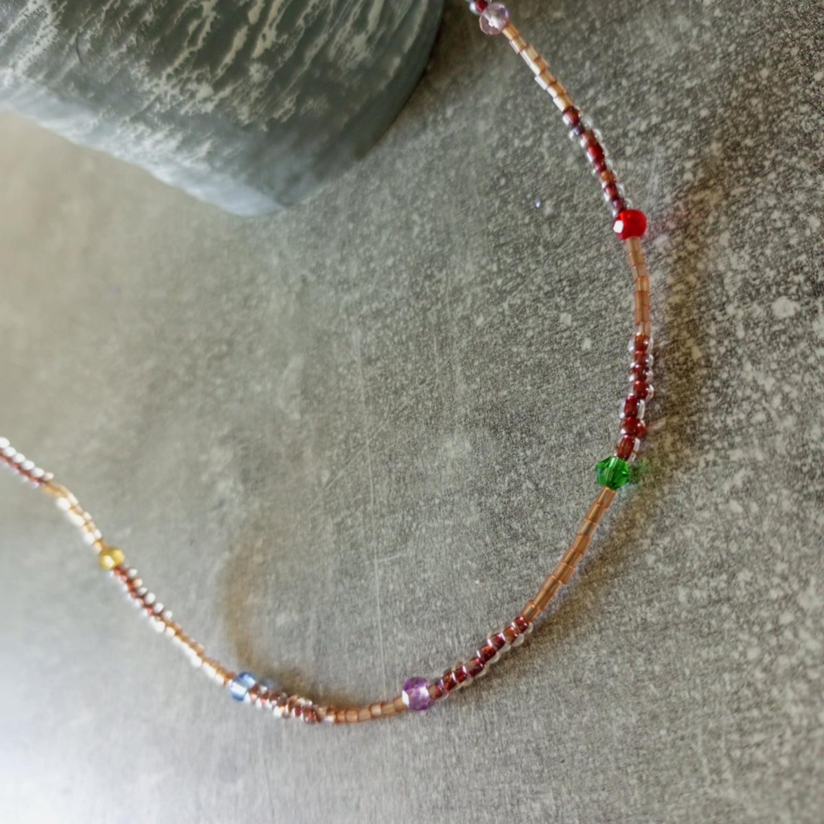 Náhrdelník pár diamantů