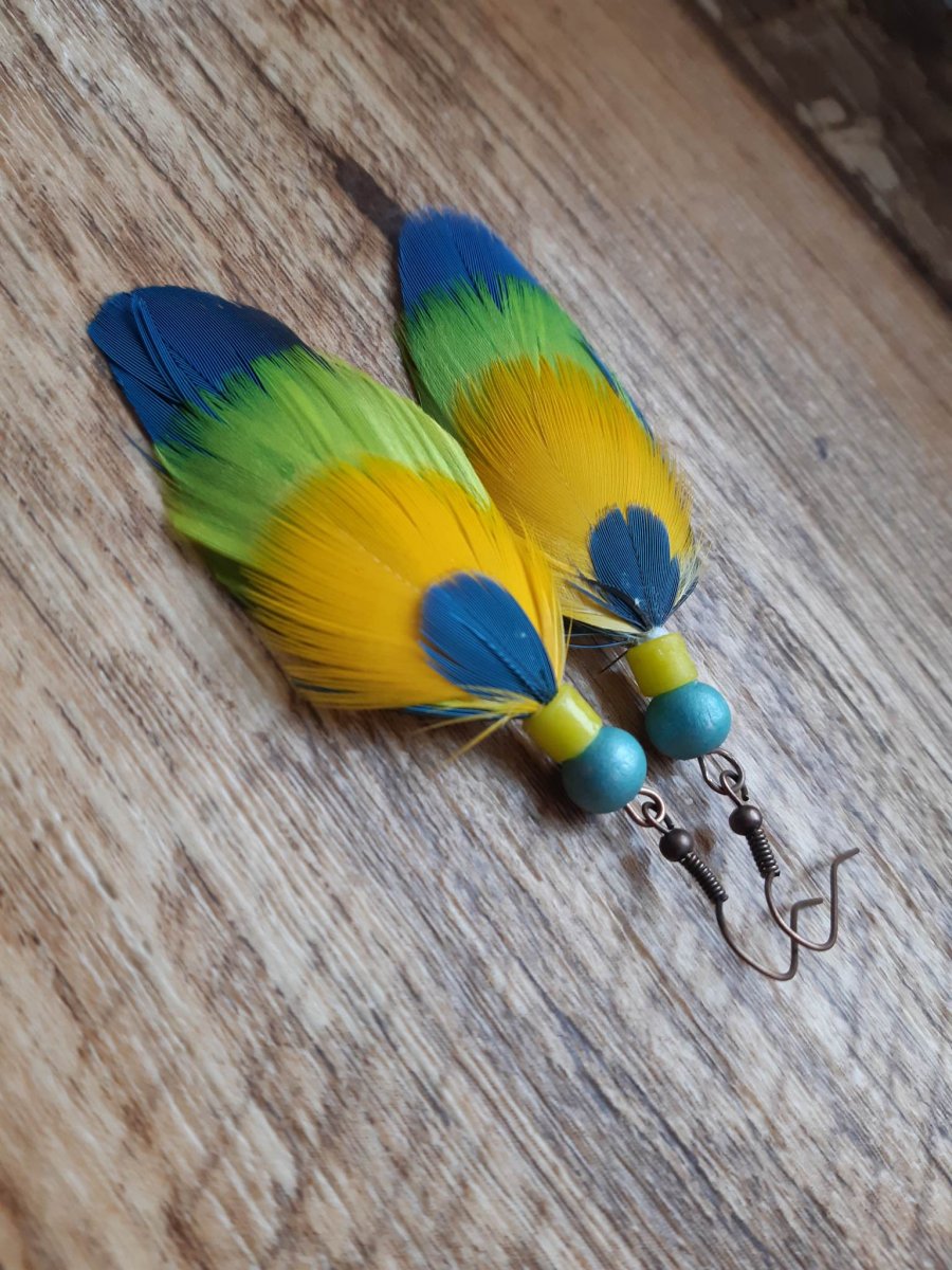 Náušnice... Prosluněný den