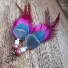 Náušnice... Červánkový den