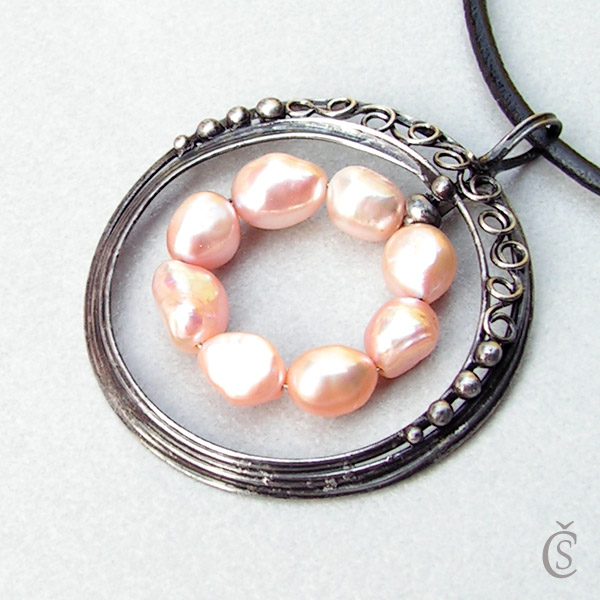 Perlový kruh - perla říční