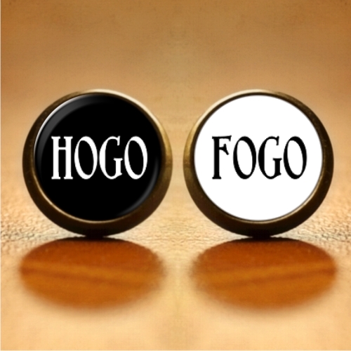 Hogo a Fogo - náušnice pecky