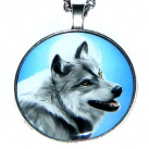 Přívěsek - Vlk , symbol nespoutaného života.