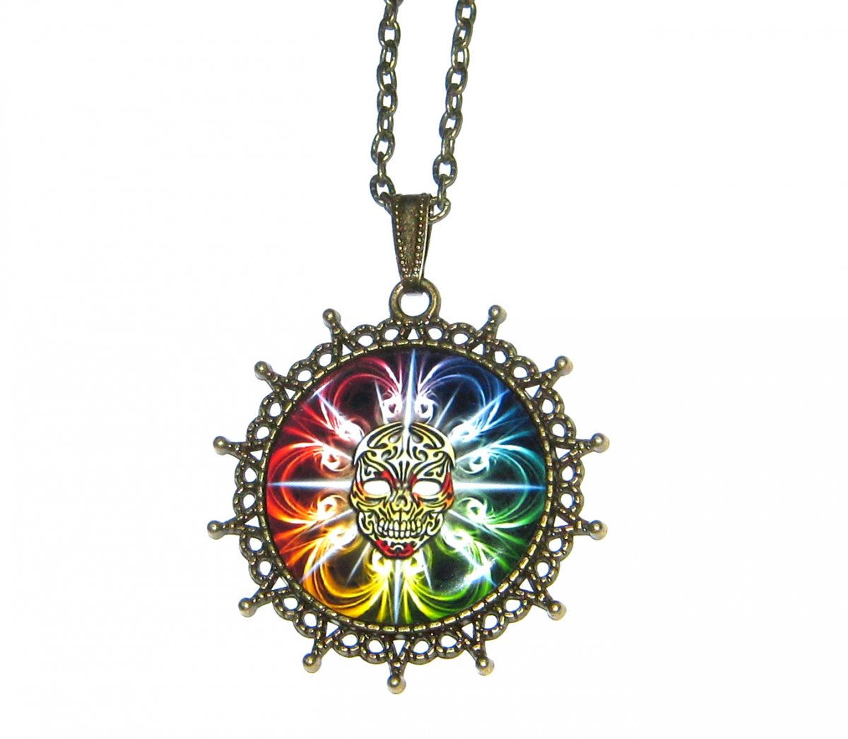 Přívěsek...Lebka je symbolem touhy po znovuzrození