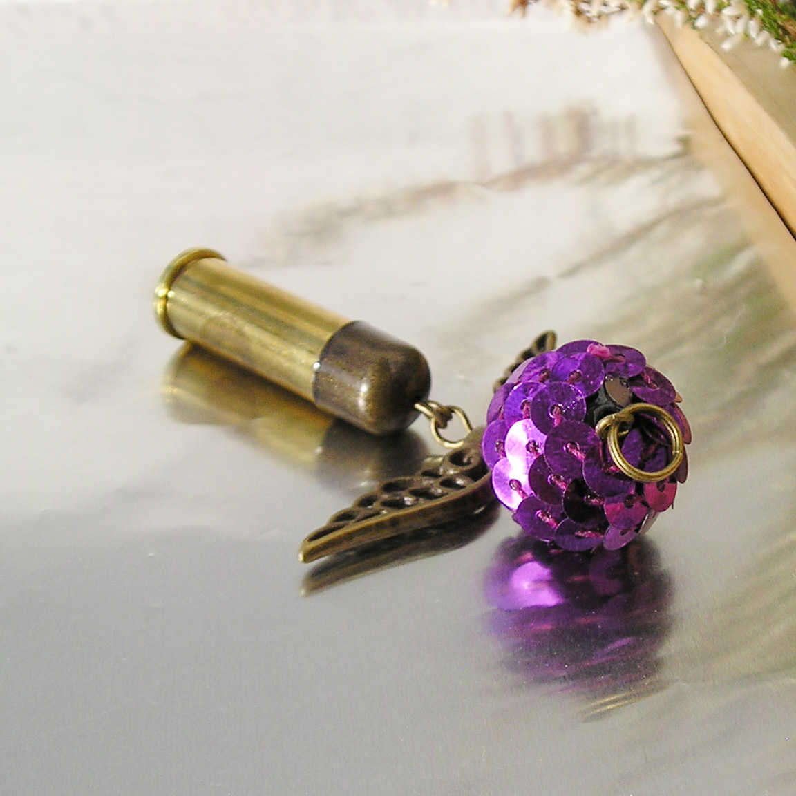 Anděl z nábojnice, 7 cm