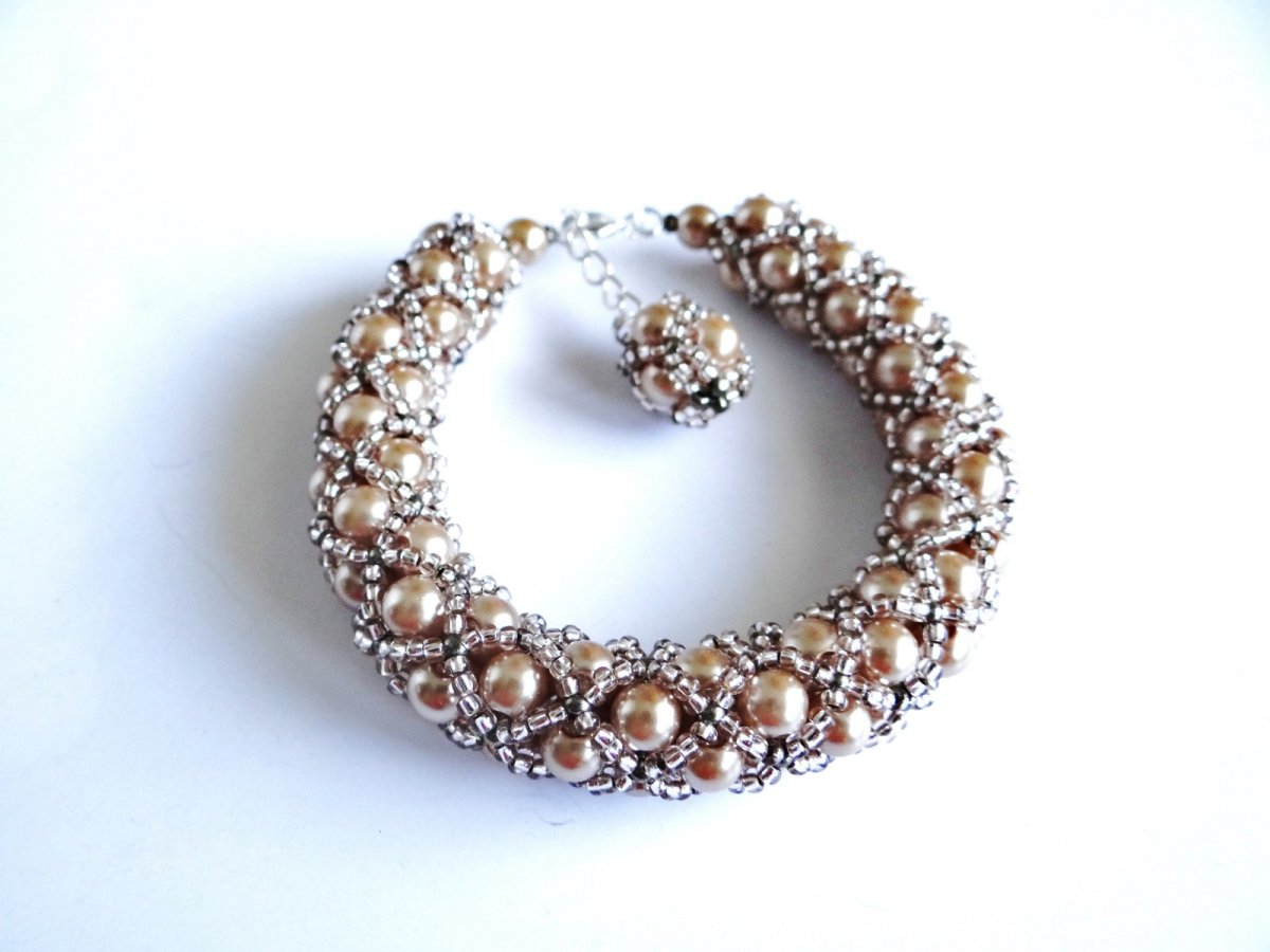 Náramek - Sv. hnědý