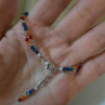 Jemná čakrová souprava - Swarovski - chirurgická ocel