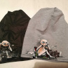 Čepice unisex "brambora", šedivá