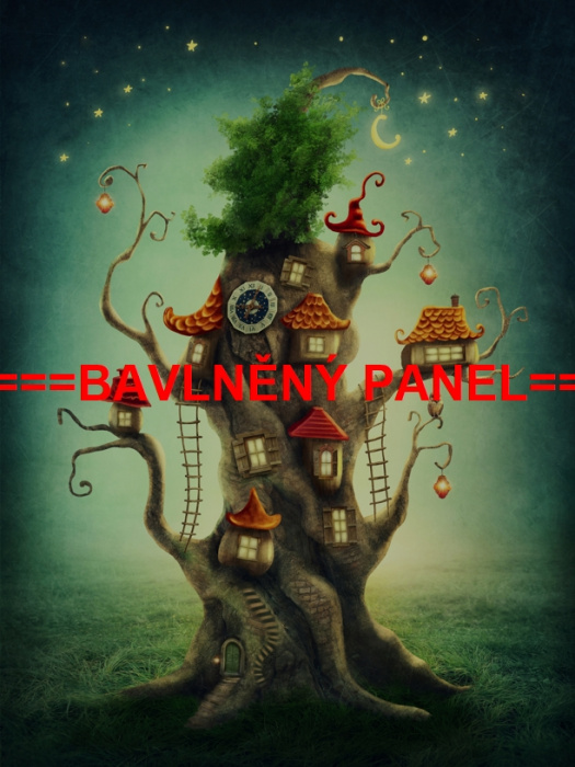 BAVLNĚNÝ  PANEL  15x20cm BSK-35