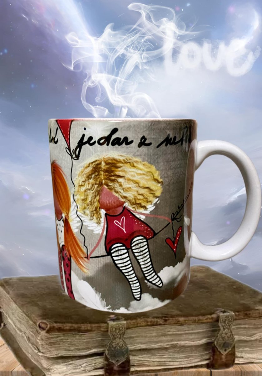 Hrnek Přátelství je dar z nebes 