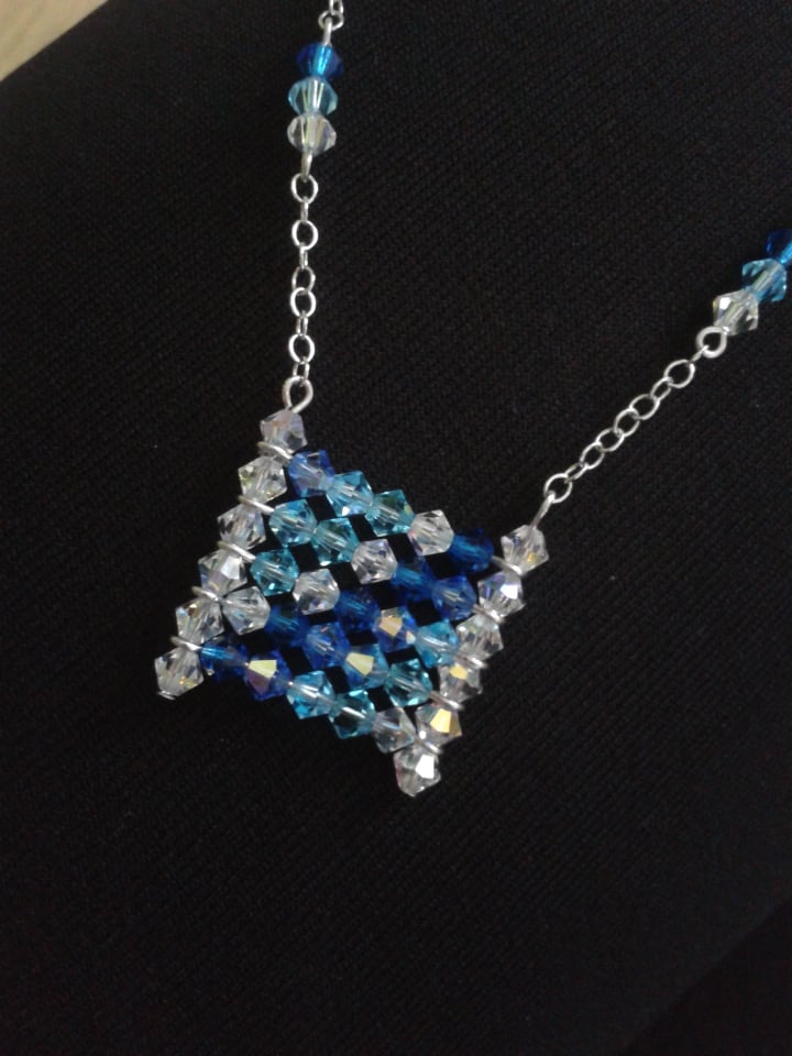 Náhrdelník Nebe - Swarovski - chirurgická ocel