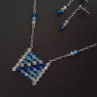 Náhrdelník Nebe - Swarovski - chirurgická ocel