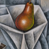 The Quiet Table – originální olejomalba 60 × 50 cm