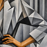The Walk, 2026 – originální olejomalba, 70 × 70 cm