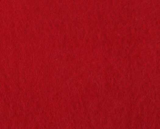 Filc 20x30 cm - červený.