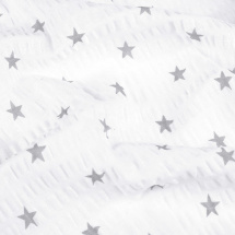 Bavlněný krep hvězdy (10cm)