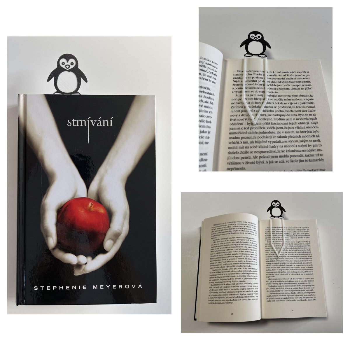 Záložka do knihy - tučňák