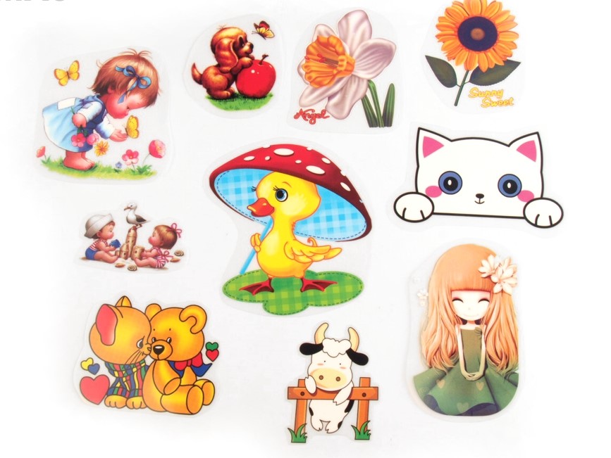 Nažehlovací obrázky (10ks) - výprodej!!!