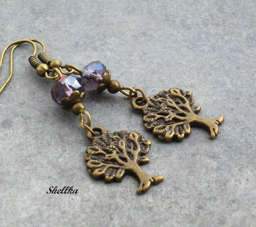 Náušnice stromečkové