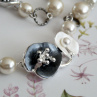 Náhrdelník - zimní fantazie 