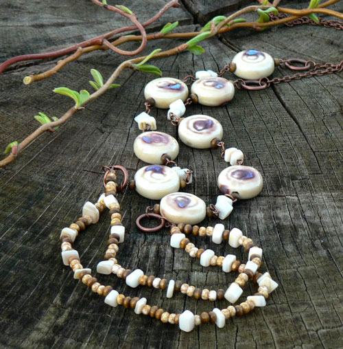 Kousek nebe  (dlouhý náhrdelník)