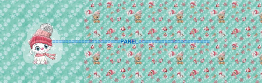 Panel - varianta bavlna,úplet či letní softshell  50x145cm/úplet 157cm, 139cm soft   224-3