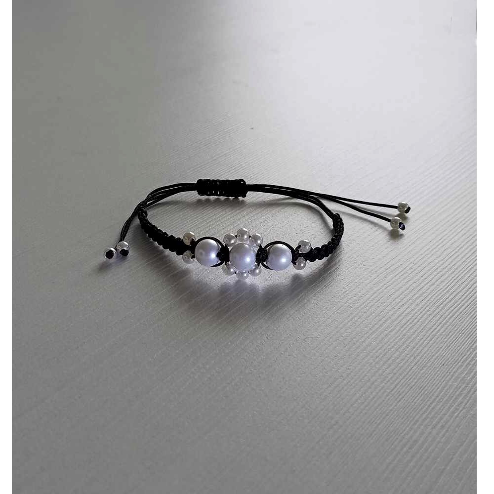 Náramek Shamballa s korálky
