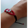 Náramek Shamballa s korálky