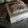 Romantická šperkovnička,svatební krabička vintage roses 