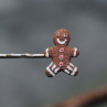 Gingerman, perníkový panáček, sponka do vlasů