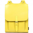 Kožený batoh žlutý