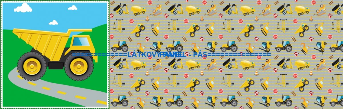 Panel - varianta bavlna,úplet či letní softshell  50x145cm/úplet 157cm, 139cm soft   224-90