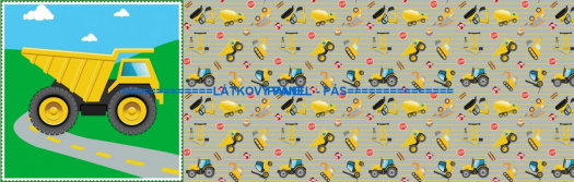 Panel - varianta bavlna,úplet či letní softshell  50x145cm/úplet 157cm, 139cm soft   224-90