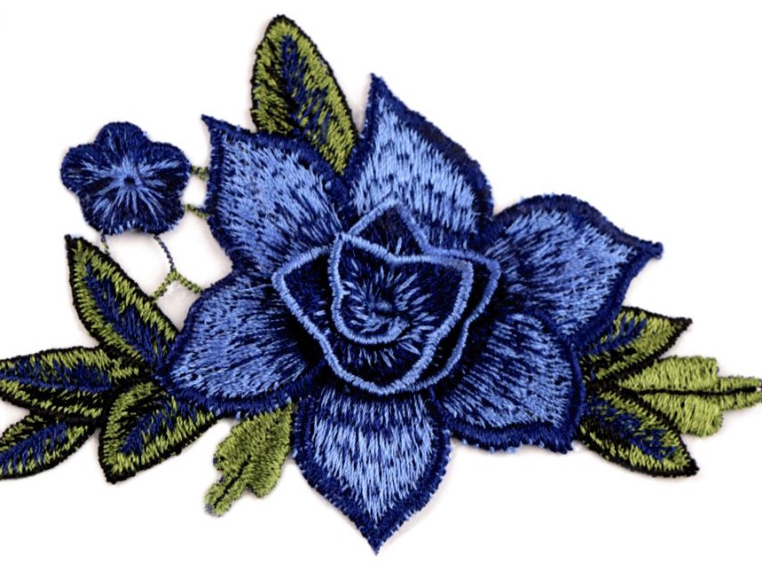 Nažehlovačka květ 3D